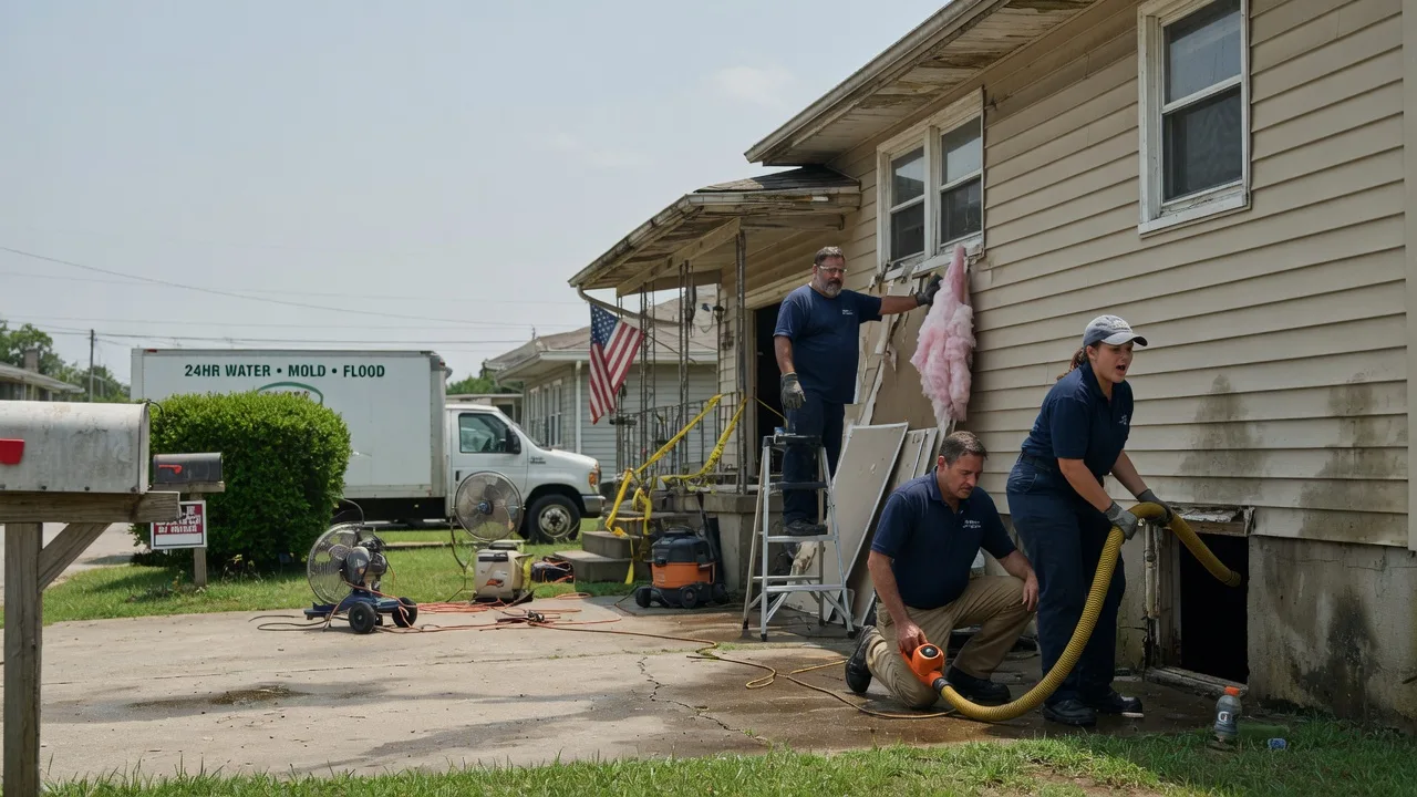 Water Damage Repair in Hoxie, KS near me